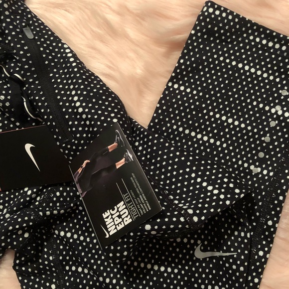 Nike Printed Dri-FIT Epic Run Tights Dots Design - Picture 4 of 8